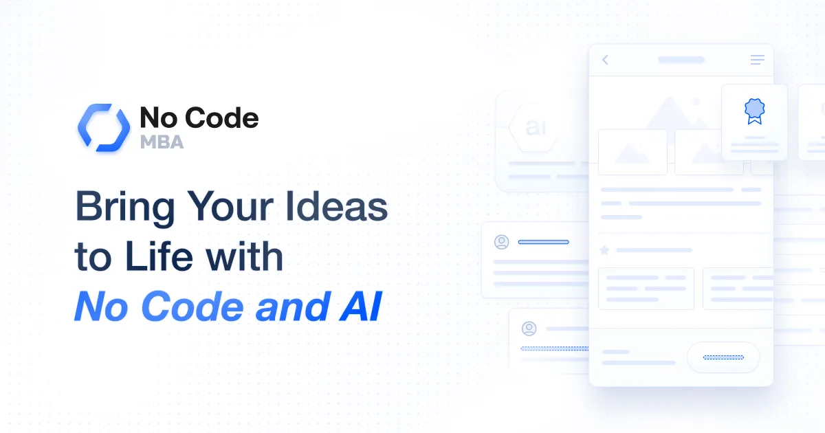 Alternatives to Nocode MBA