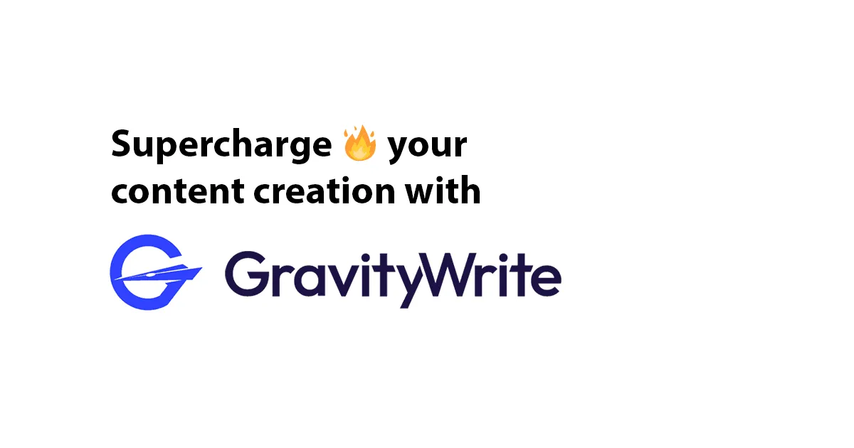 Alternatives to GravityWrite