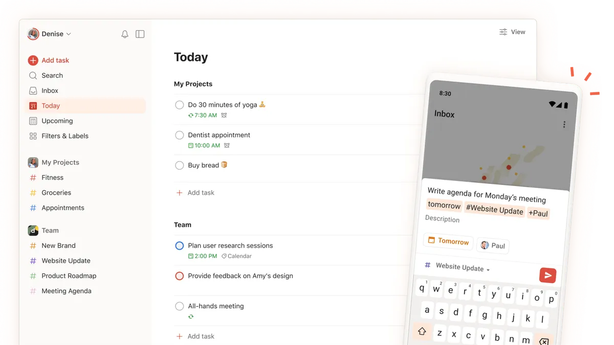 Alternatives to Todoist