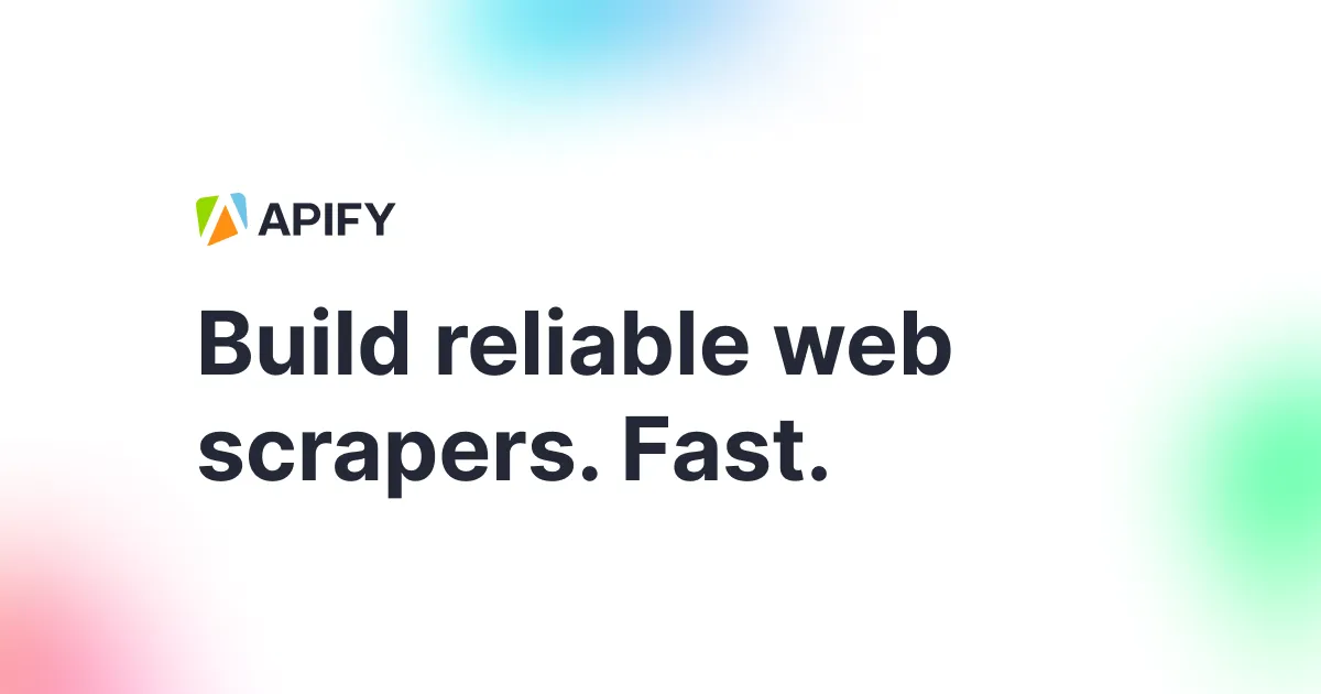 Alternatives to Apify