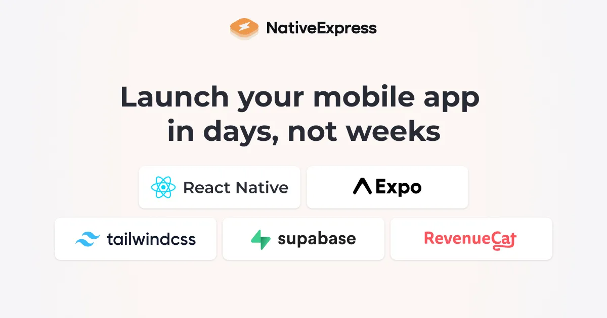 Alternatives to NativeExpress